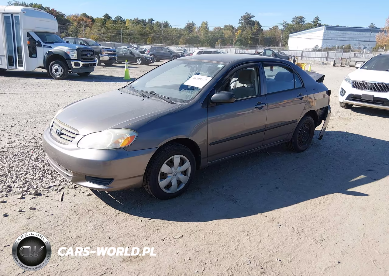 2003 Toyota Corolla Ce VIN:2T1BR32E43C030931 - 2