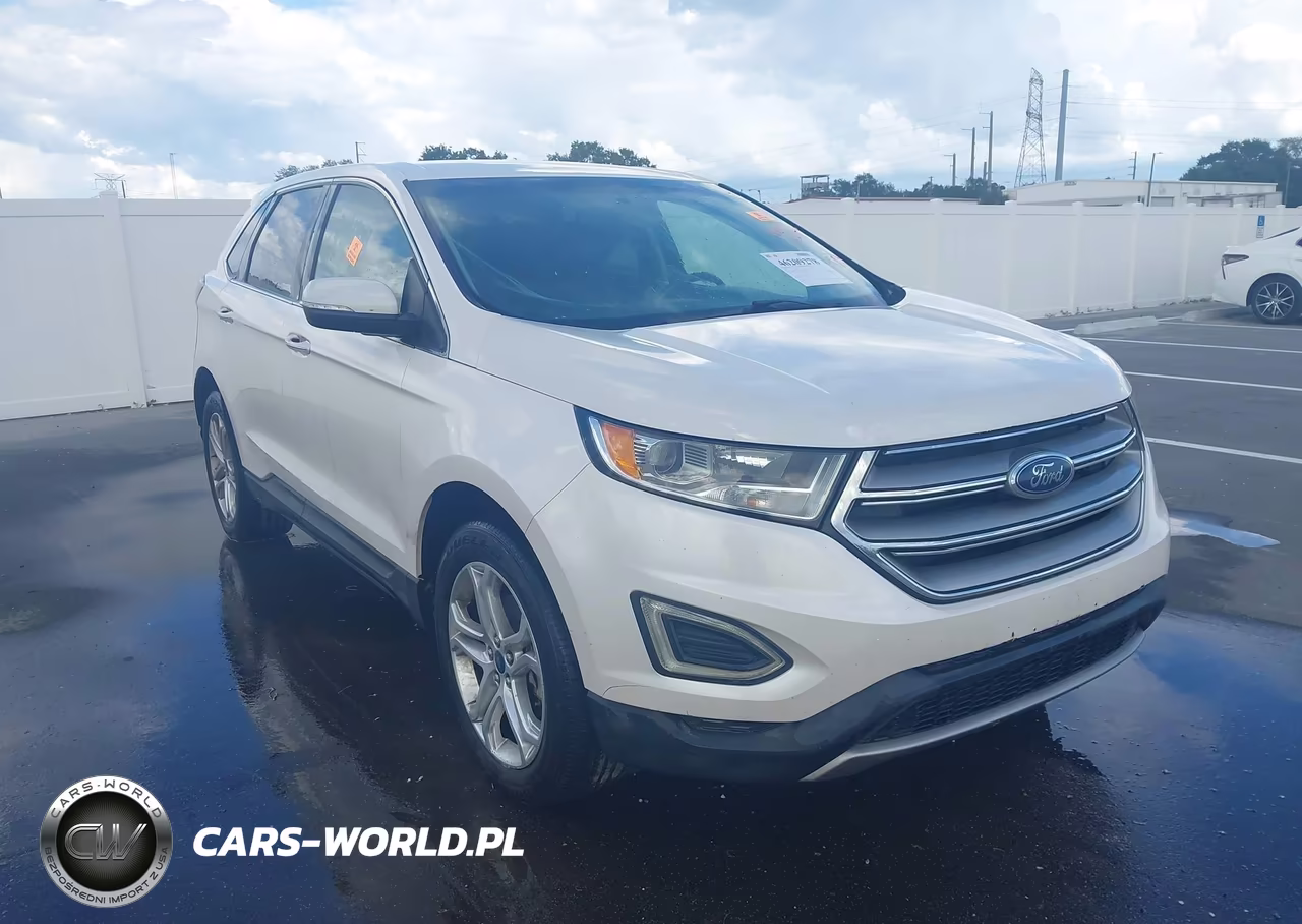 2017 Ford Edge Titanium VIN:2FMPK3K9XHBB31982 - 1