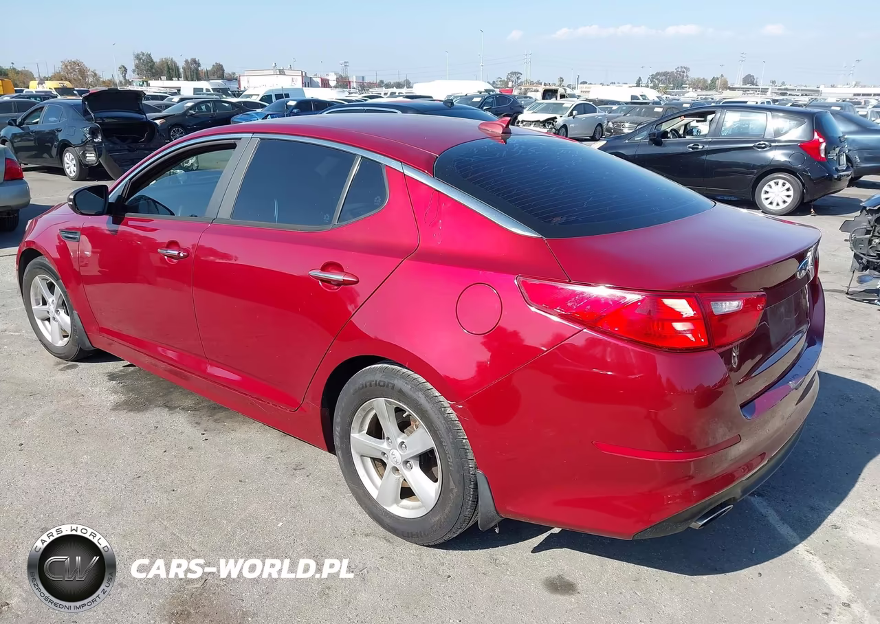 2014 Kia Optima Lx VIN:5XXGM4A73EG318884 - 3