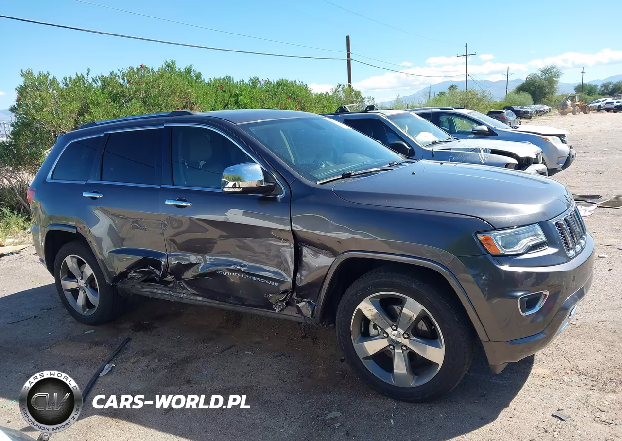 2014 Jeep Grand Cherokee Overland VIN:1C4RJECG7EC396430 - 13