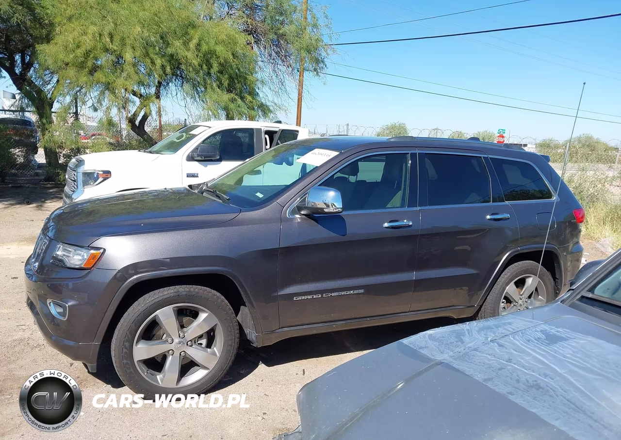 2014 Jeep Grand Cherokee Overland VIN:1C4RJECG7EC396430 - 14