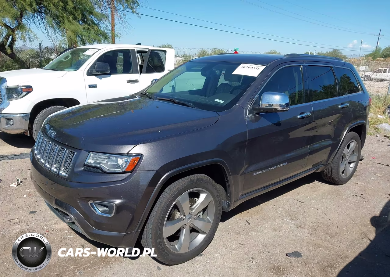 2014 Jeep Grand Cherokee Overland VIN:1C4RJECG7EC396430 - 2