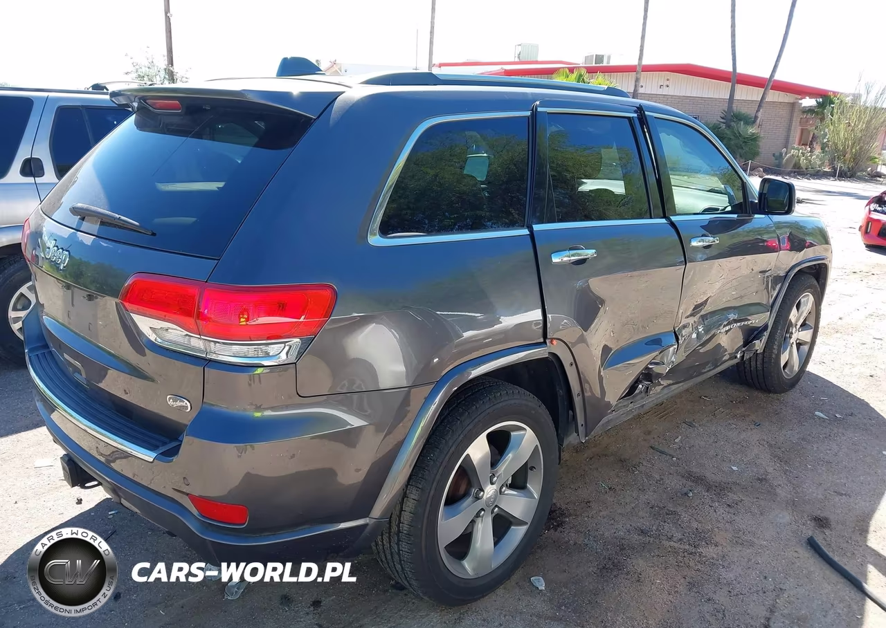 2014 Jeep Grand Cherokee Overland VIN:1C4RJECG7EC396430 - 4
