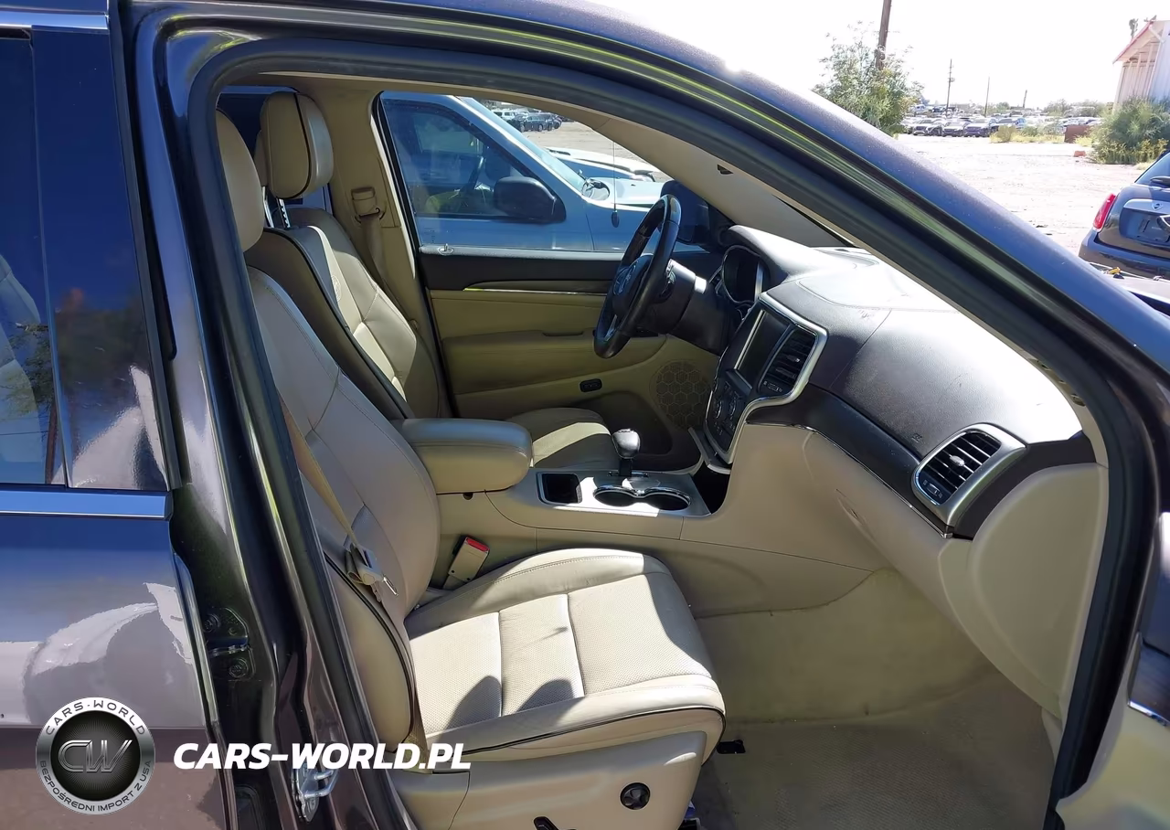 2014 Jeep Grand Cherokee Overland VIN:1C4RJECG7EC396430 - 5
