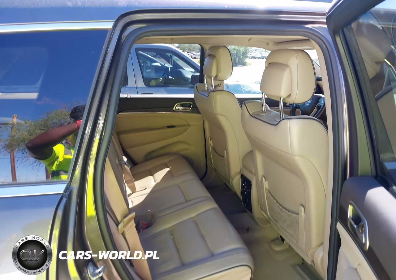 2014 Jeep Grand Cherokee Overland VIN:1C4RJECG7EC396430 - 8