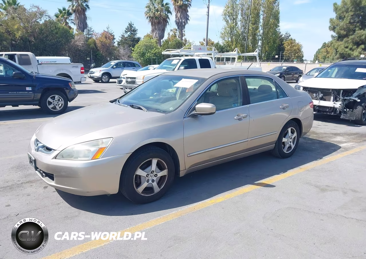 2005 Honda Accord Hybrid Ima VIN:JHMCN36525C017289 - 2