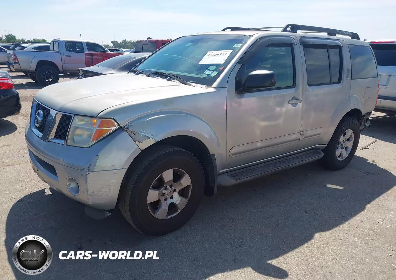 2007 Nissan Pathfinder S VIN:5N1AR18U67C613316 - 2