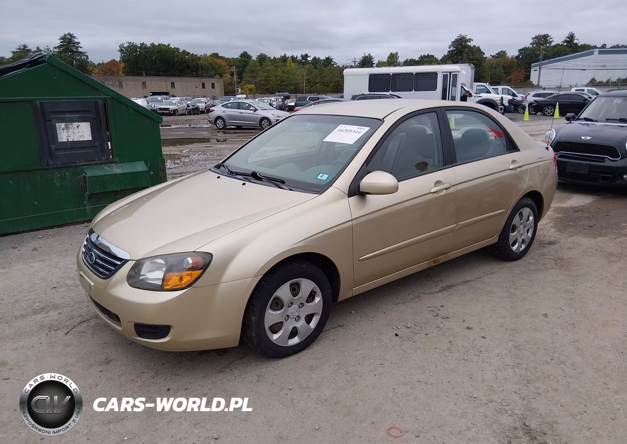 2009 Kia Spectra Ex VIN:KNAFE222795665853 - 2