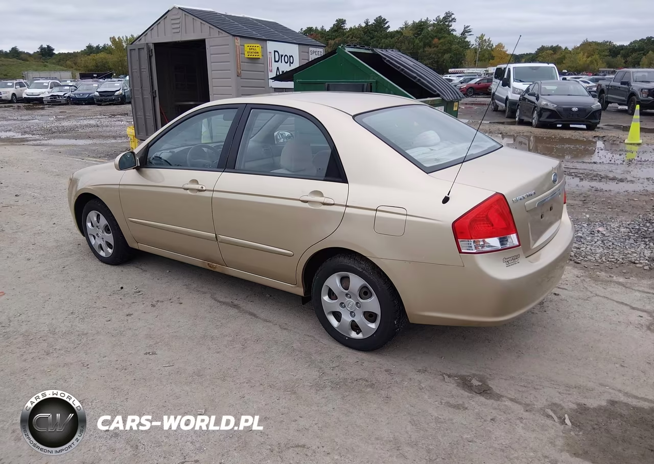 2009 Kia Spectra Ex VIN:KNAFE222795665853 - 3