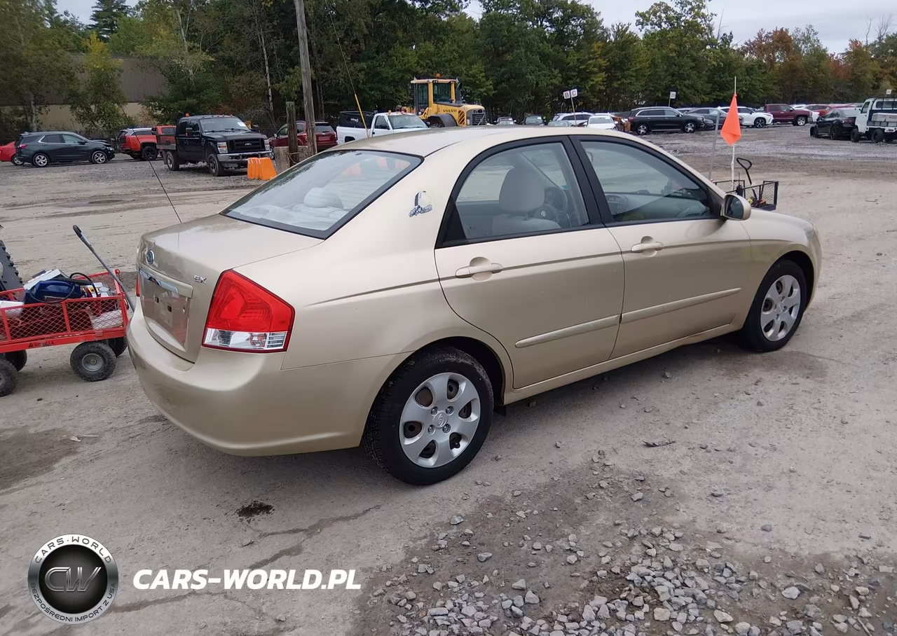 2009 Kia Spectra Ex VIN:KNAFE222795665853 - 4