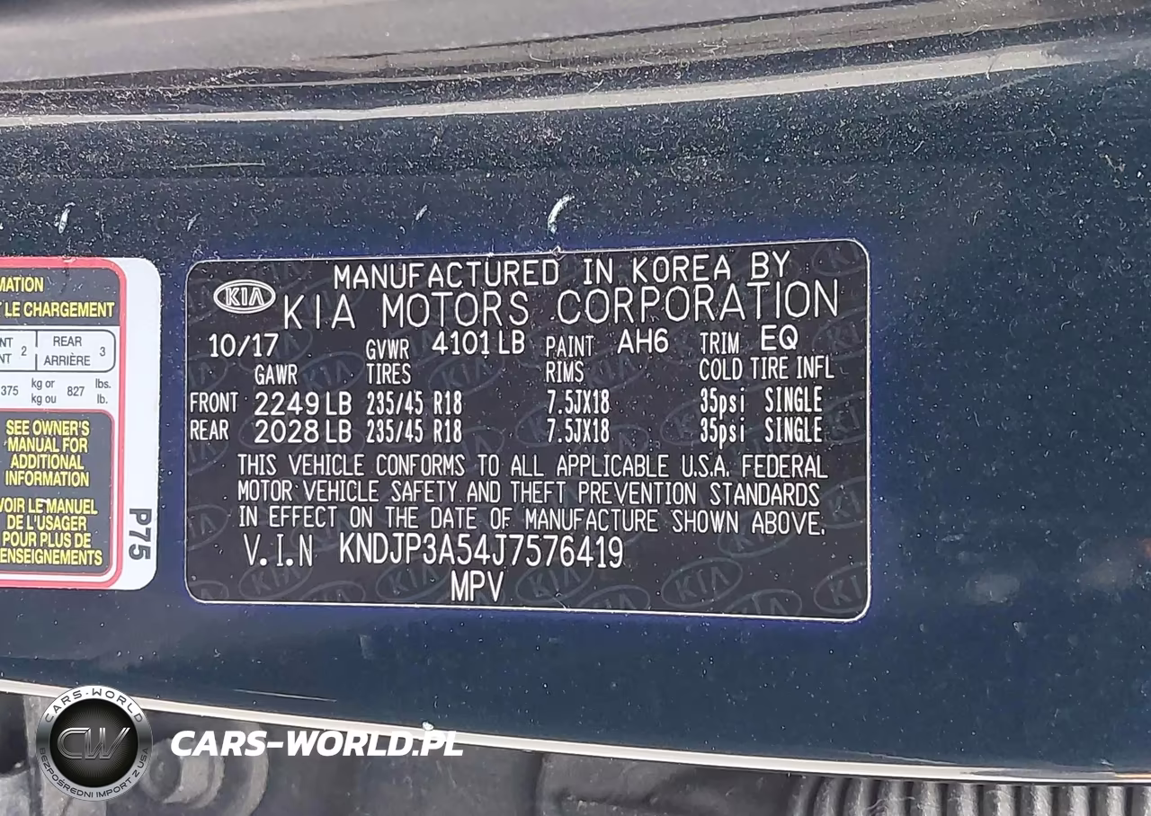 2018 Kia Soul + VIN:KNDJP3A54J7576419 - 9