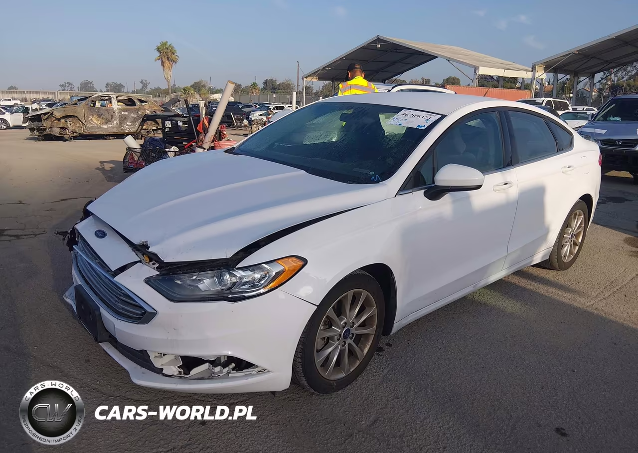 2017 Ford Fusion Se VIN:3FA6P0HD0HR215361 - 2