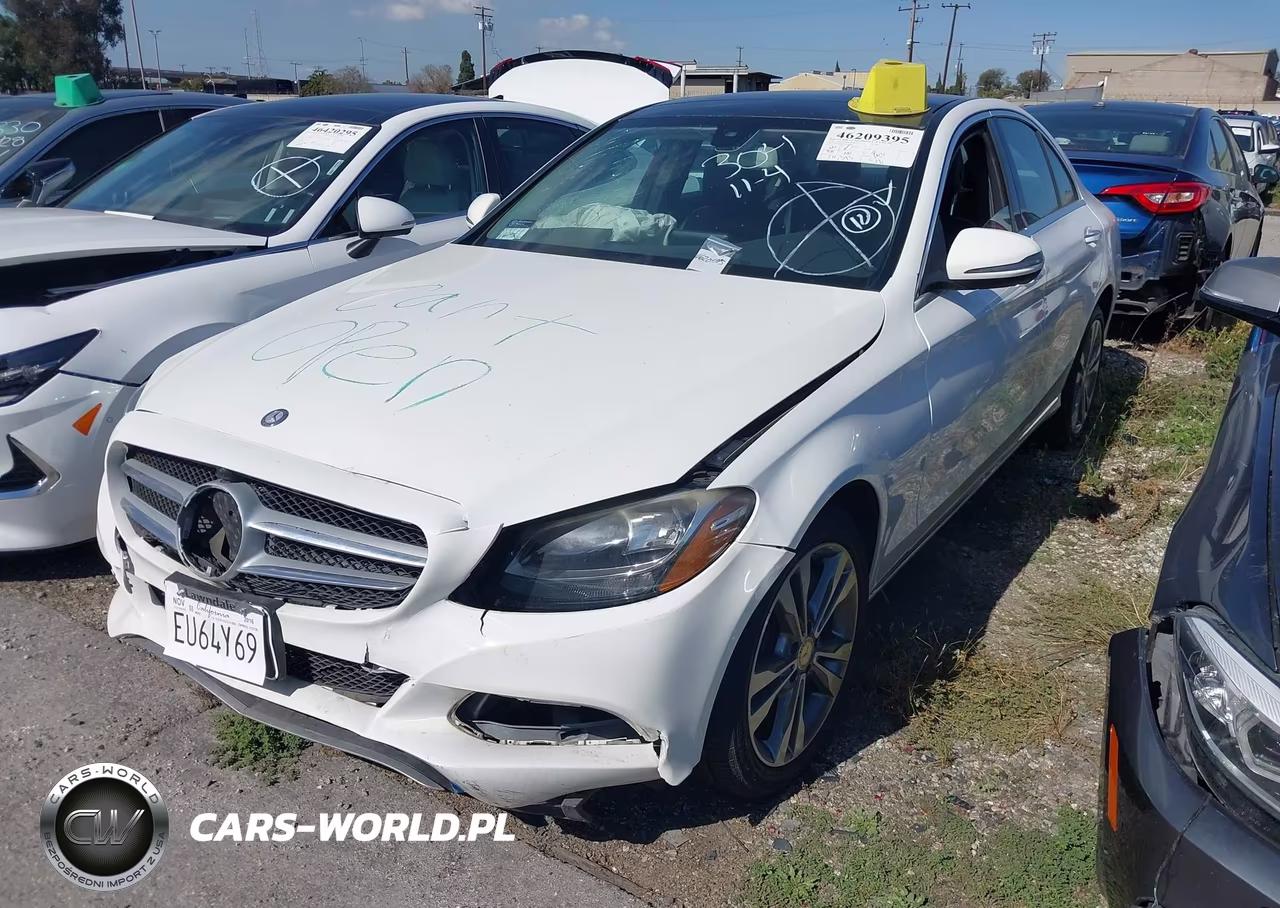 2016 Mercedes-Benz C 300 4Matic VIN:55SWF4KB2GU109293 - 2