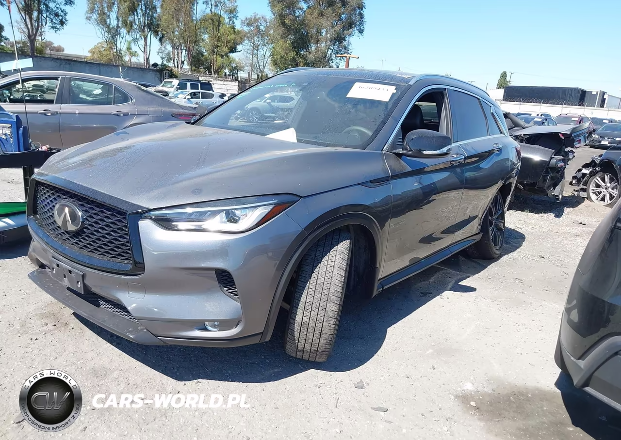 2022 Infiniti Qx50 Luxe VIN:3PCAJ5BA6NF120527 - 2