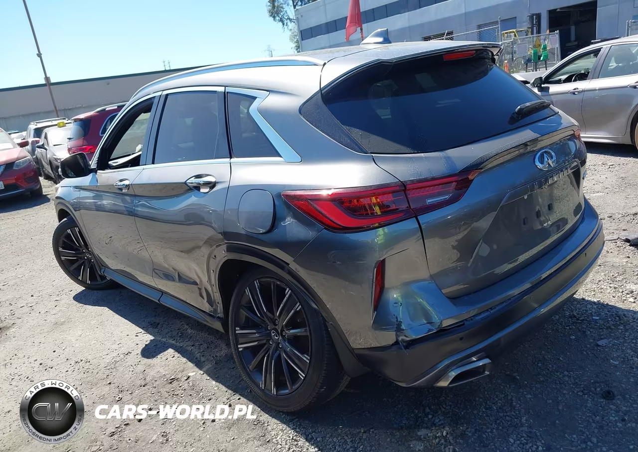2022 Infiniti Qx50 Luxe VIN:3PCAJ5BA6NF120527 - 3