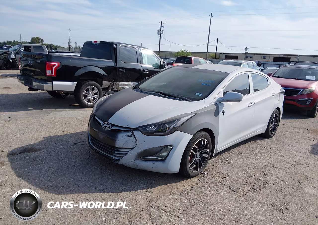 2015 Hyundai Elantra Se VIN:5NPDH4AE8FH572506 - 2