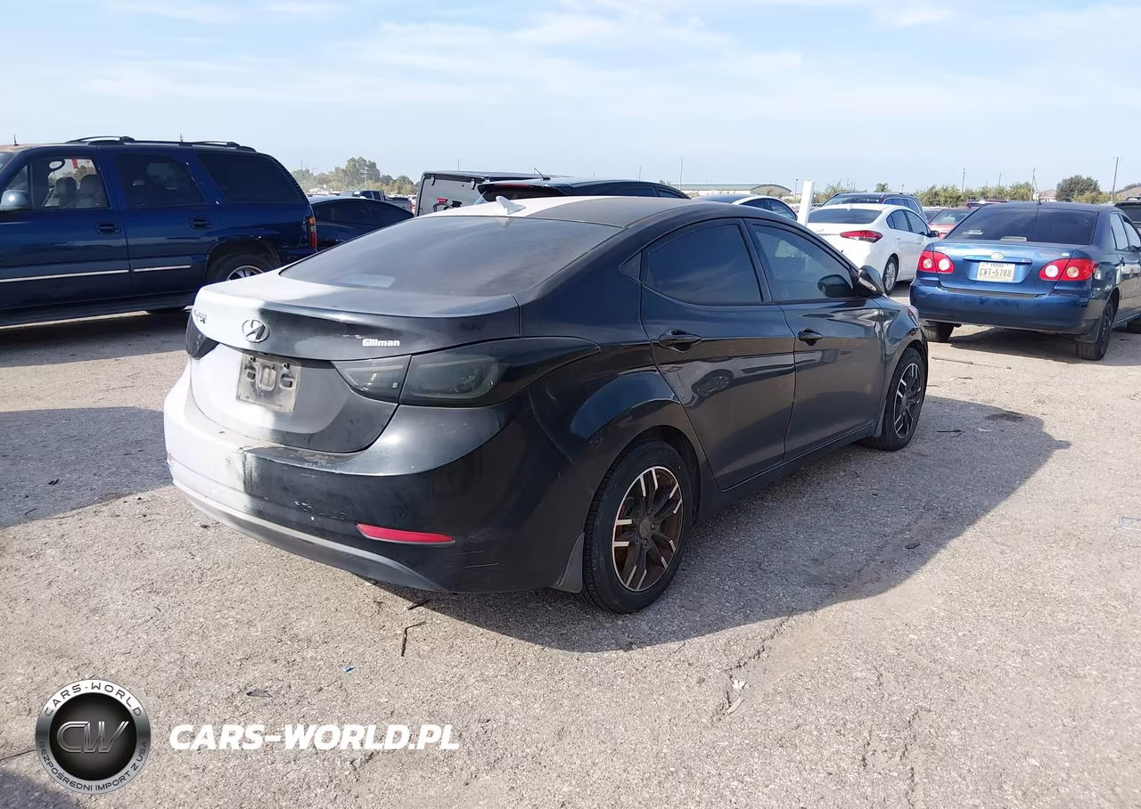 2015 Hyundai Elantra Se VIN:5NPDH4AE8FH572506 - 4