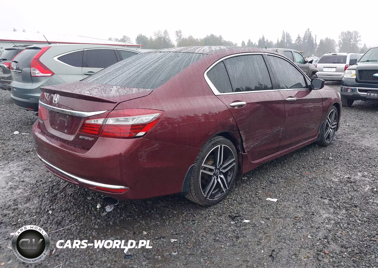 2016 Honda Accord Sport VIN:1HGCR2F5XGA199274 - 4