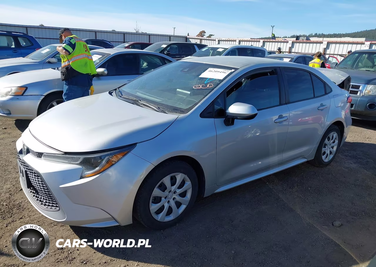 2021 Toyota Corolla Le VIN:5YFEPMAE1MP244285 - 2