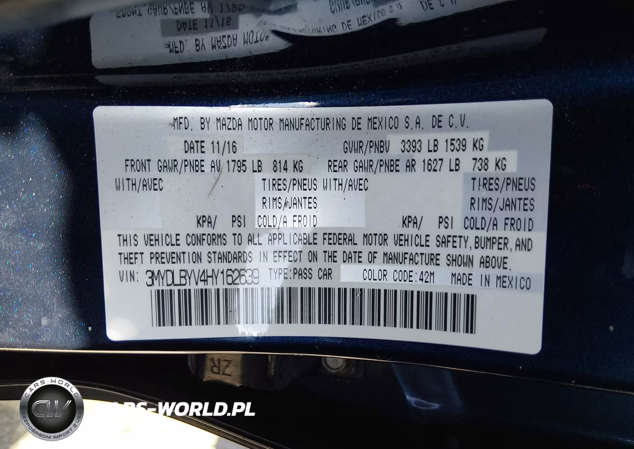 2017 Toyota Yaris Ia VIN:3MYDLBYV4HY162639 - 9