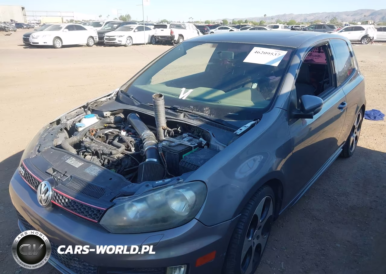 2010 Volkswagen Gti 2-Door W-Pzev (M6) VIN:WVWED7AJXAW418946 - 2