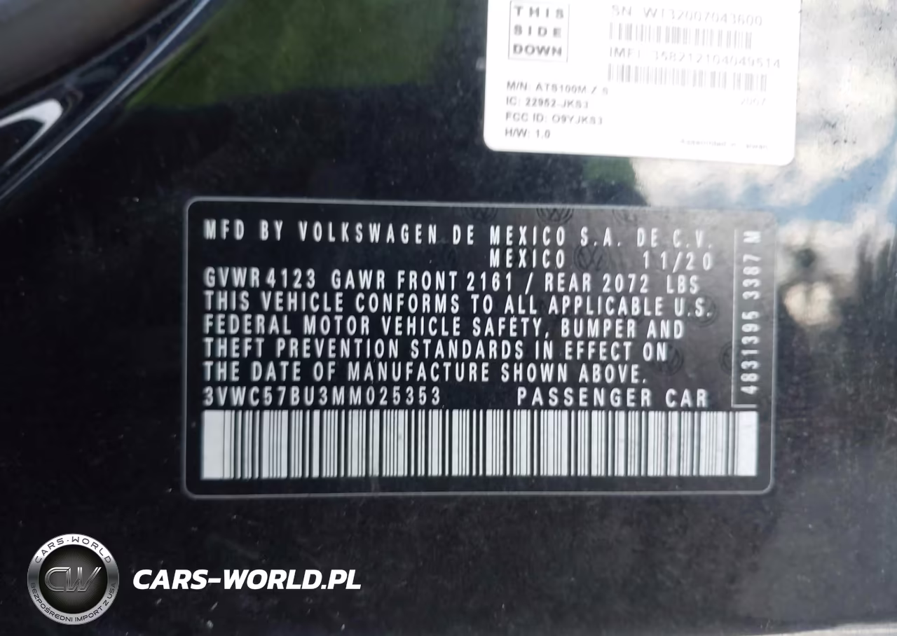 2021 Volkswagen Jetta 1.4T R-Line-1.4T S-1.4T Se VIN:3VWC57BU3MM025353 - 9