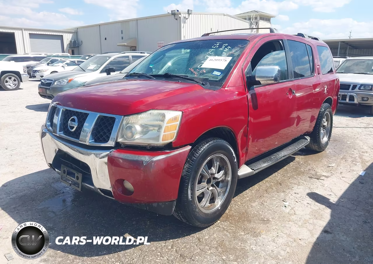 2005 Nissan Armada Le VIN:5N1AA08A35N724561 - 2
