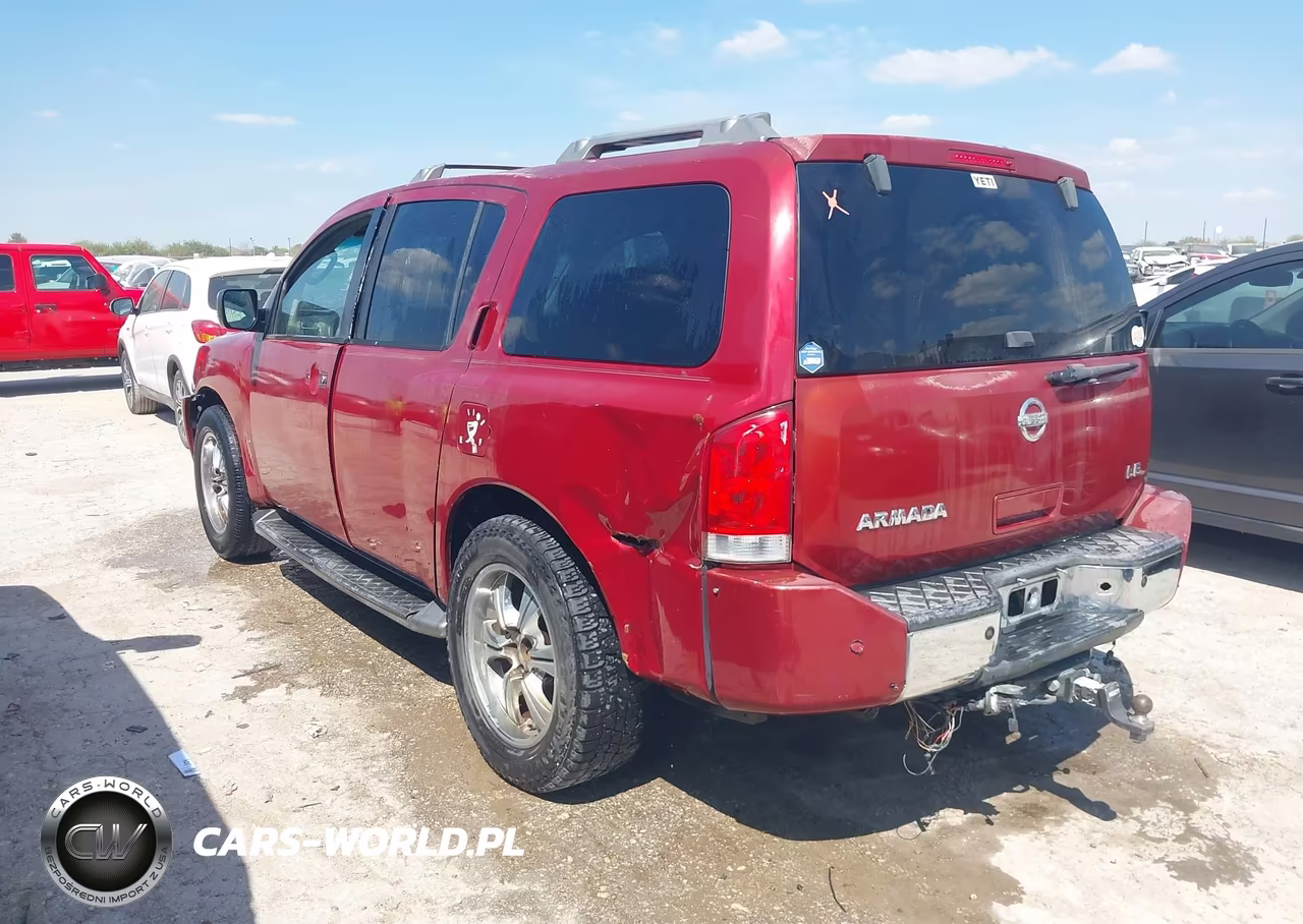 2005 Nissan Armada Le VIN:5N1AA08A35N724561 - 3