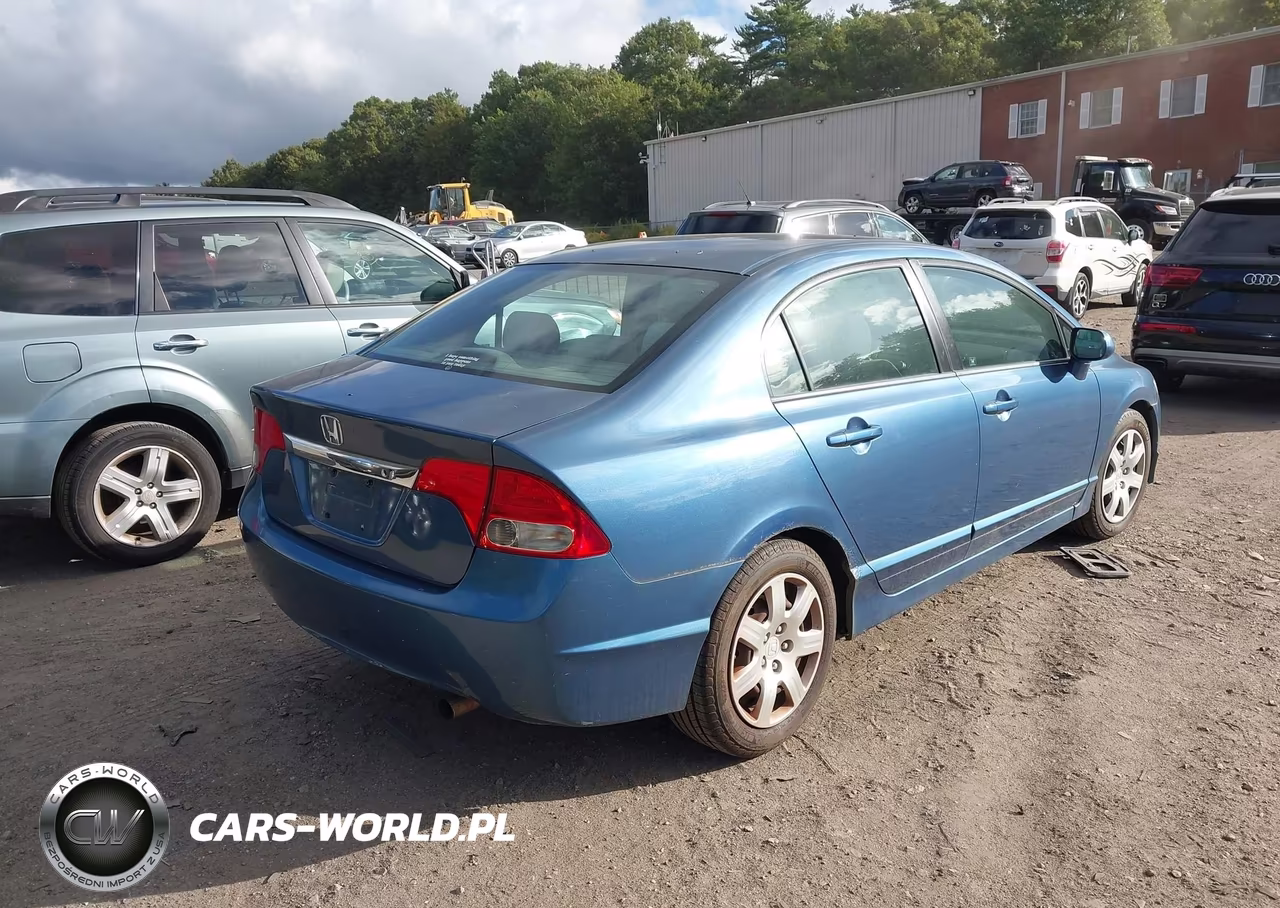 2009 Honda Civic Sdn Lx VIN:2HGFA16579H363079 - 4