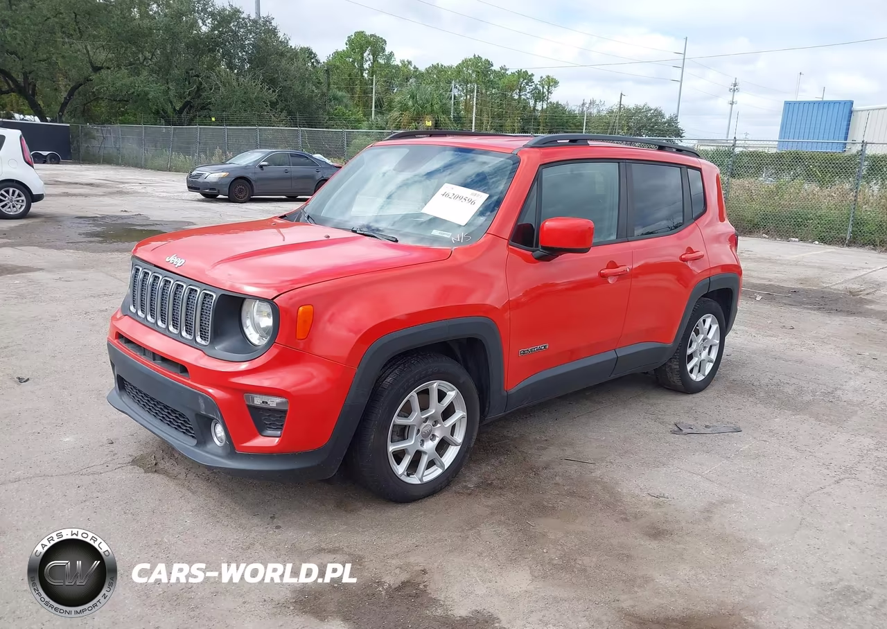 2019 Jeep Renegade Latitude Fwd VIN:ZACNJAB13KPK03845 - 2