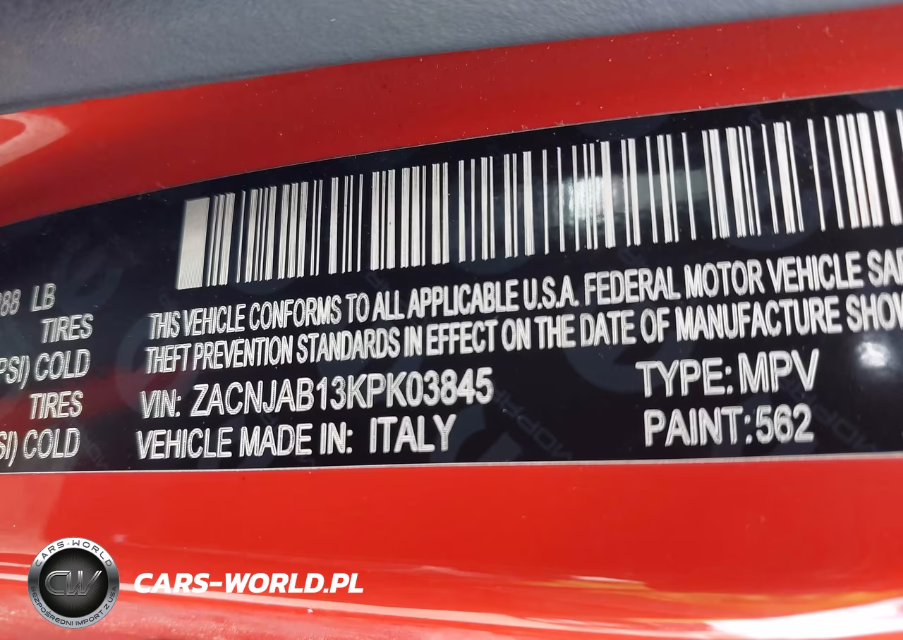 2019 Jeep Renegade Latitude Fwd VIN:ZACNJAB13KPK03845 - 9