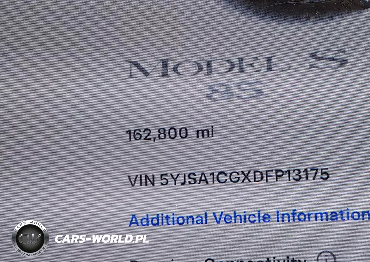 2013 Tesla Model S VIN:5YJSA1CGXDFP13175 - 7