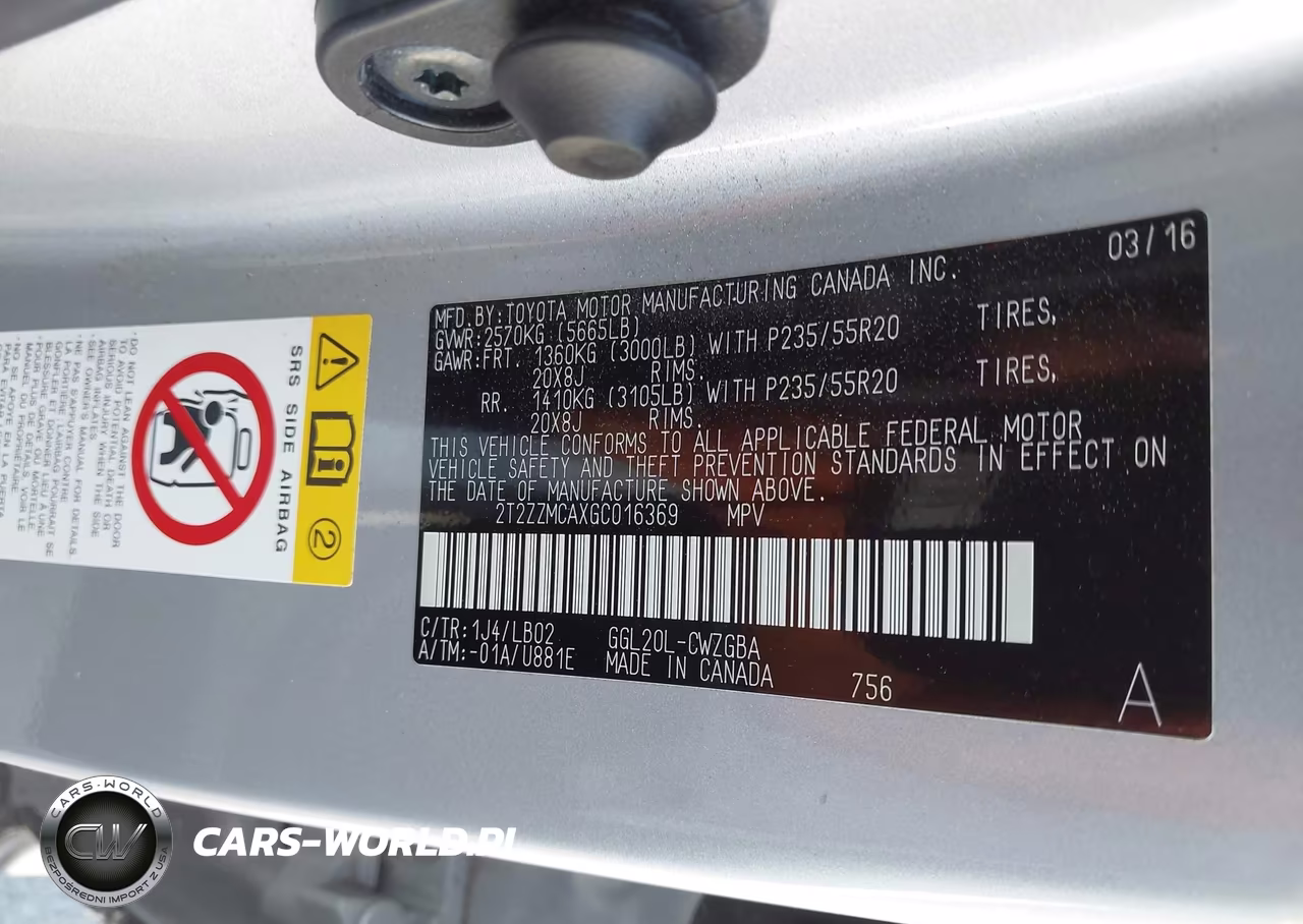 2016 Lexus Rx 350 VIN:2T2ZZMCAXGC016369 - 9