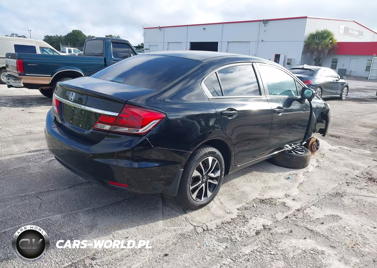 2014 Honda Civic Ex VIN:19XFB2F83EE074962 - 4