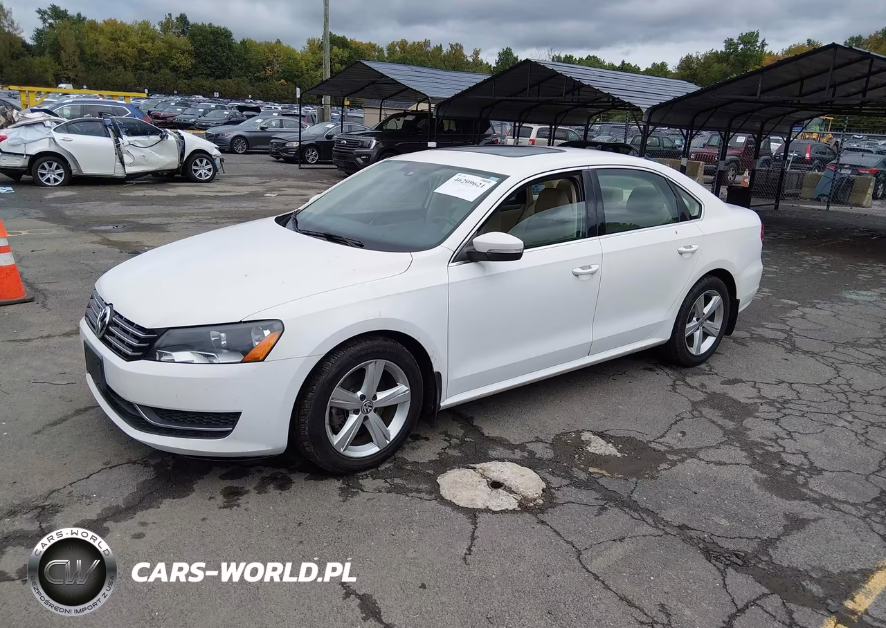 2015 Volkswagen Passat 2.0L Tdi Se VIN:1VWBV7A3XFC087437 - 2