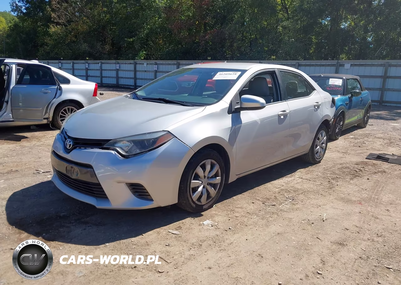 2015 Toyota Corolla Le VIN:2T1BURHE1FC327653 - 2