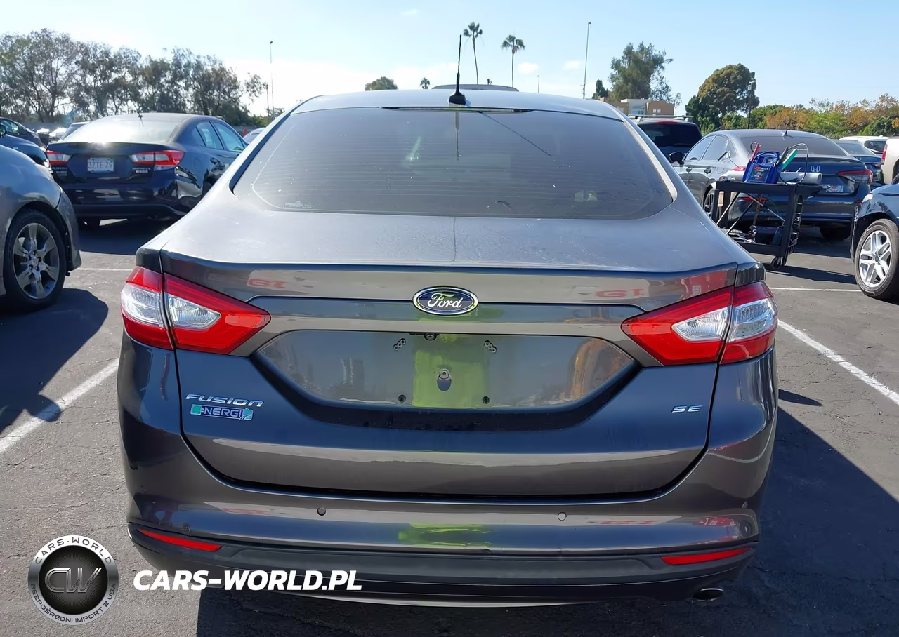2016 Ford Fusion Energi Se Luxury VIN:3FA6P0PU4GR229683 - 16