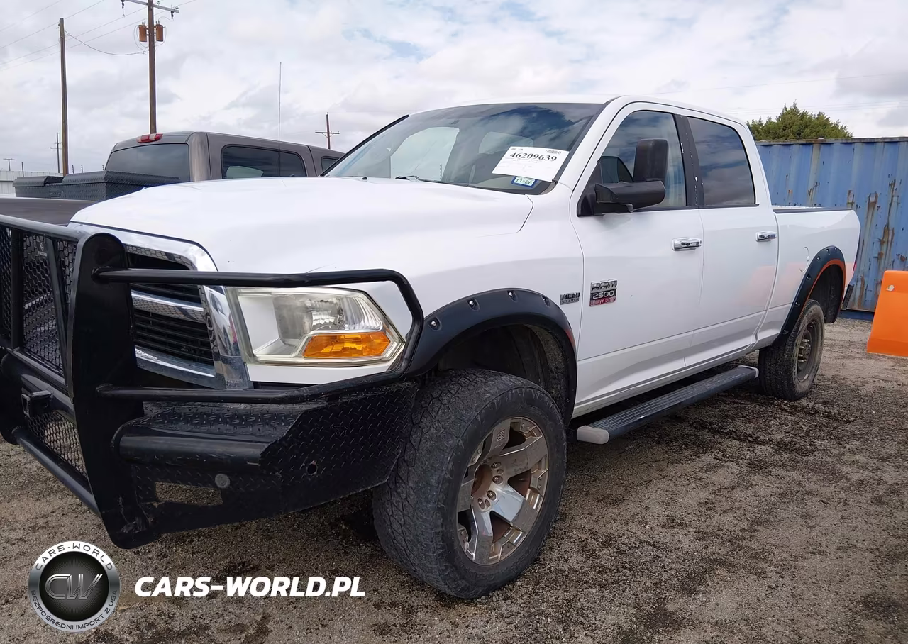 2010 Dodge Ram 2500 Slt VIN:3D7TT2CT9AG176330 - 2