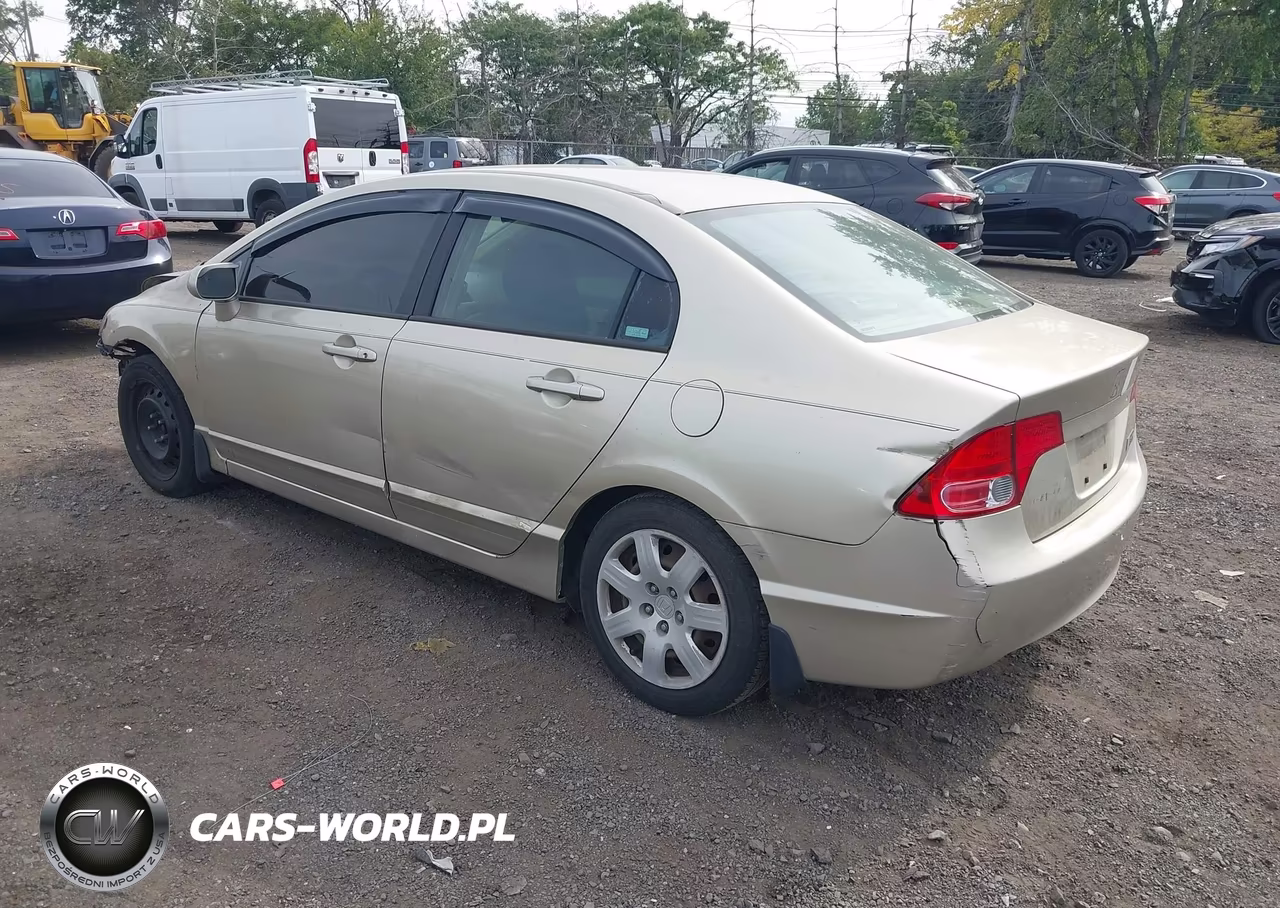 2007 Honda Civic Lx VIN:1HGFA16587L031877 - 3