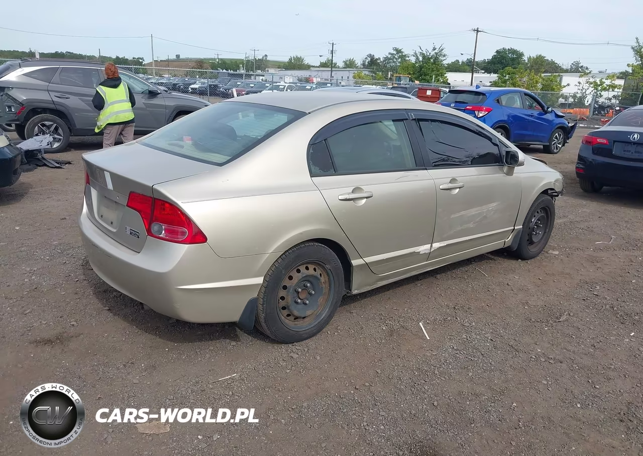 2007 Honda Civic Lx VIN:1HGFA16587L031877 - 4