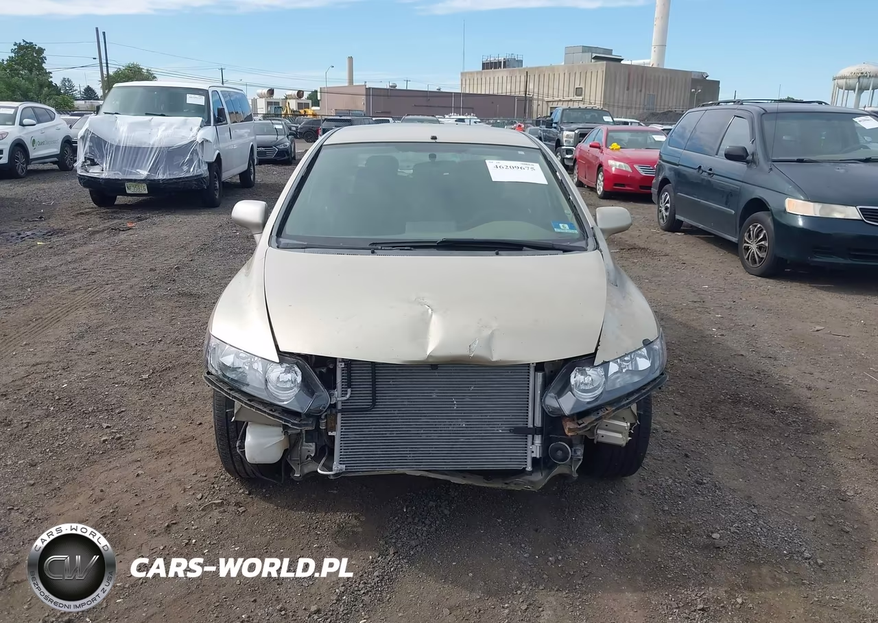 2007 Honda Civic Lx VIN:1HGFA16587L031877 - 6