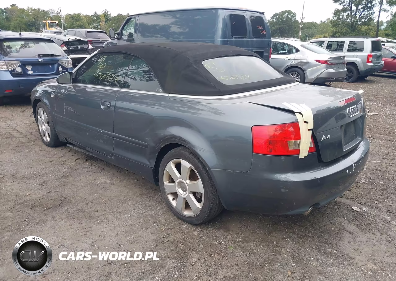 2005 Audi A4 1.8T VIN:WAUAC48H95K008264 - 3