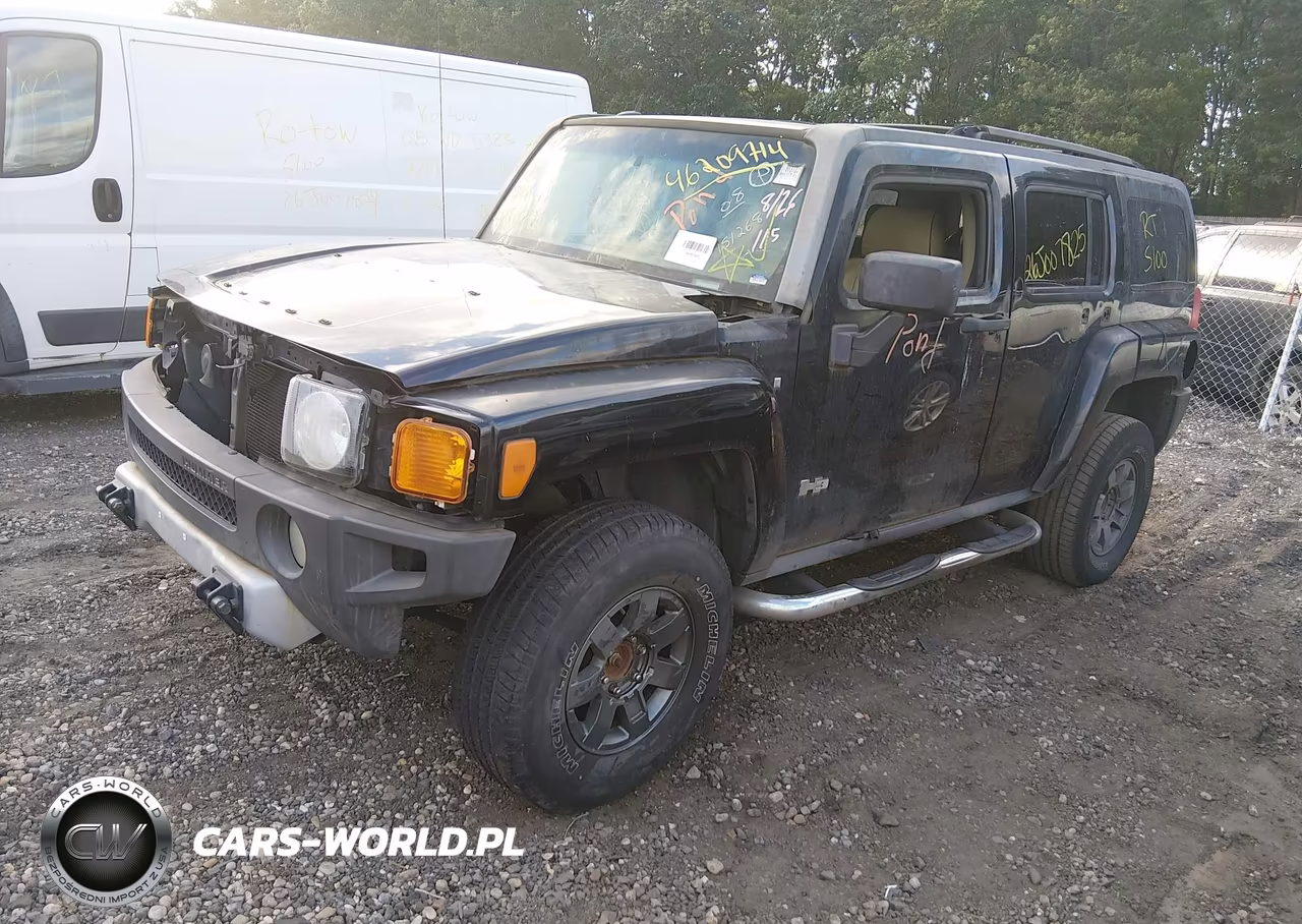 2008 Hummer H3 Suv VIN:5GTEN13E888156393 - 2