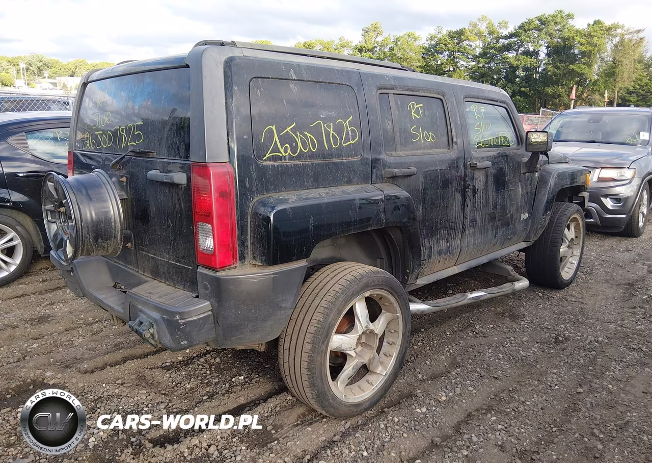 2008 Hummer H3 Suv VIN:5GTEN13E888156393 - 4