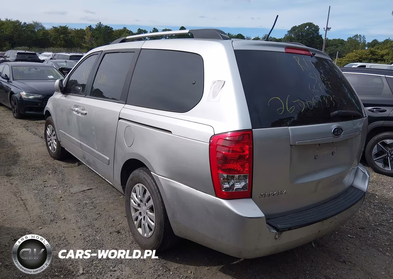 2012 Kia Sedona Lx VIN:KNDMG4C76C6431358 - 3