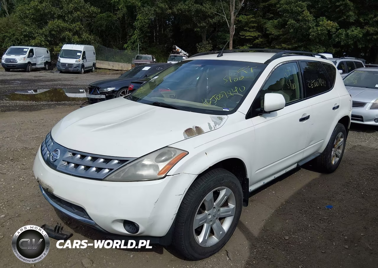 2006 Nissan Murano S VIN:JN8AZ08W26W552189 - 2