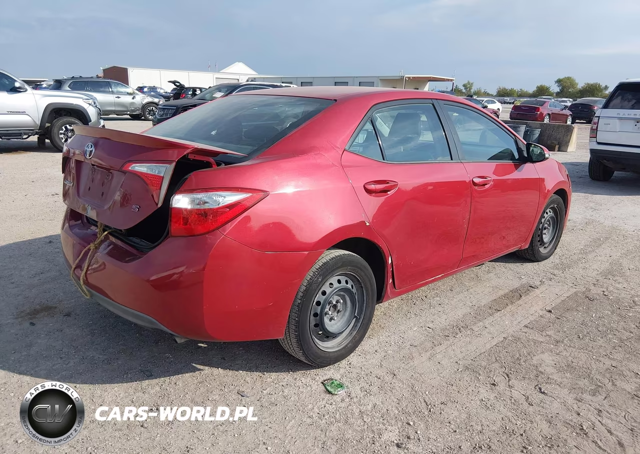 2014 Toyota Corolla S VIN:5YFBURHE8EP053723 - 4