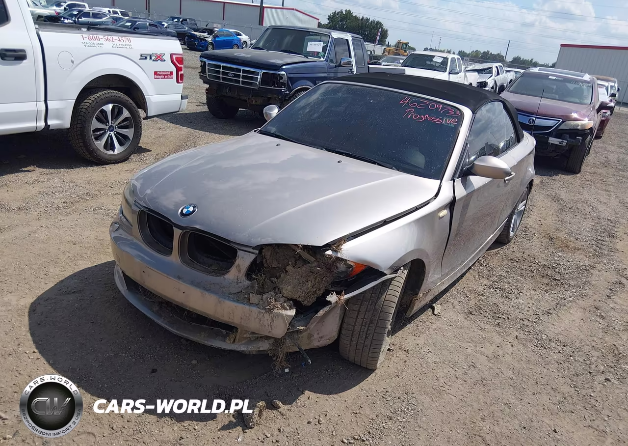 2008 BMW 128I VIN:WBAUL73548VE88179 - 2