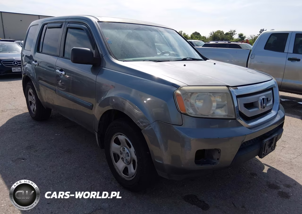 2009 Honda Pilot Lx VIN:5FNYF38209B017419 - 1