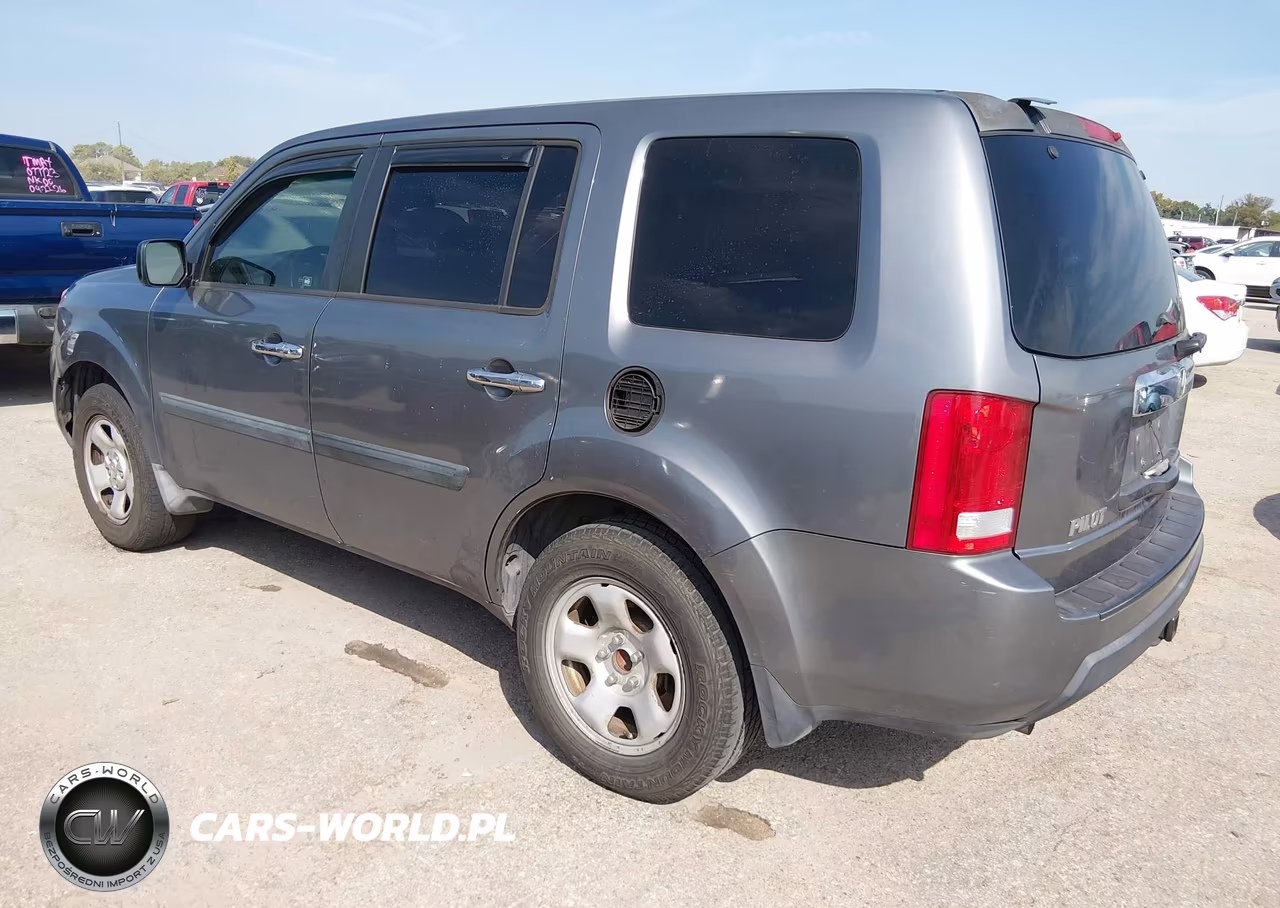 2009 Honda Pilot Lx VIN:5FNYF38209B017419 - 3